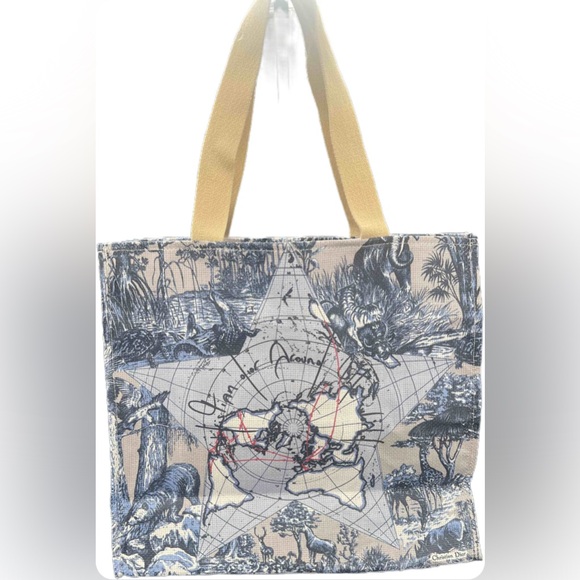 Dior Around the World Tote- NEW - Picture 2 of 6